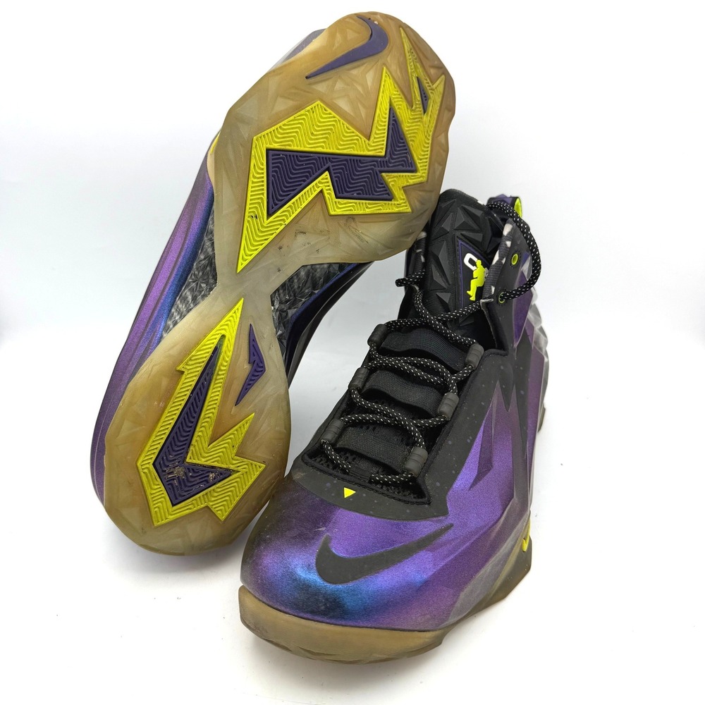 Nike Chuck Posite Cave Purple High Top 12 Basketball Shoes Iridescent Purple - Picture 1 of 10